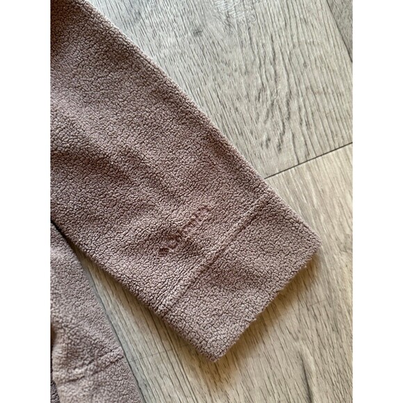 Columbia Fleece Pullover Hoodie Sweater Women’s Size Small Brown - Picture 3 of 3